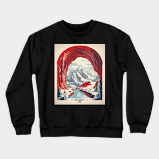 Eisriesenwelt Cave Austria Vintage Travel Retro Tourism Crewneck Sweatshirt